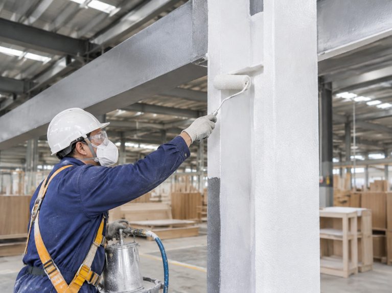 水富建筑钢结构超薄型防火涂料